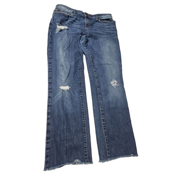 Joes Ex Lover Jeans Womens Size 32 Waist Straight Leg High Waist Denim Pants - Picture 2 of 9